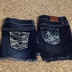 Two pairs Maurice's Shorts